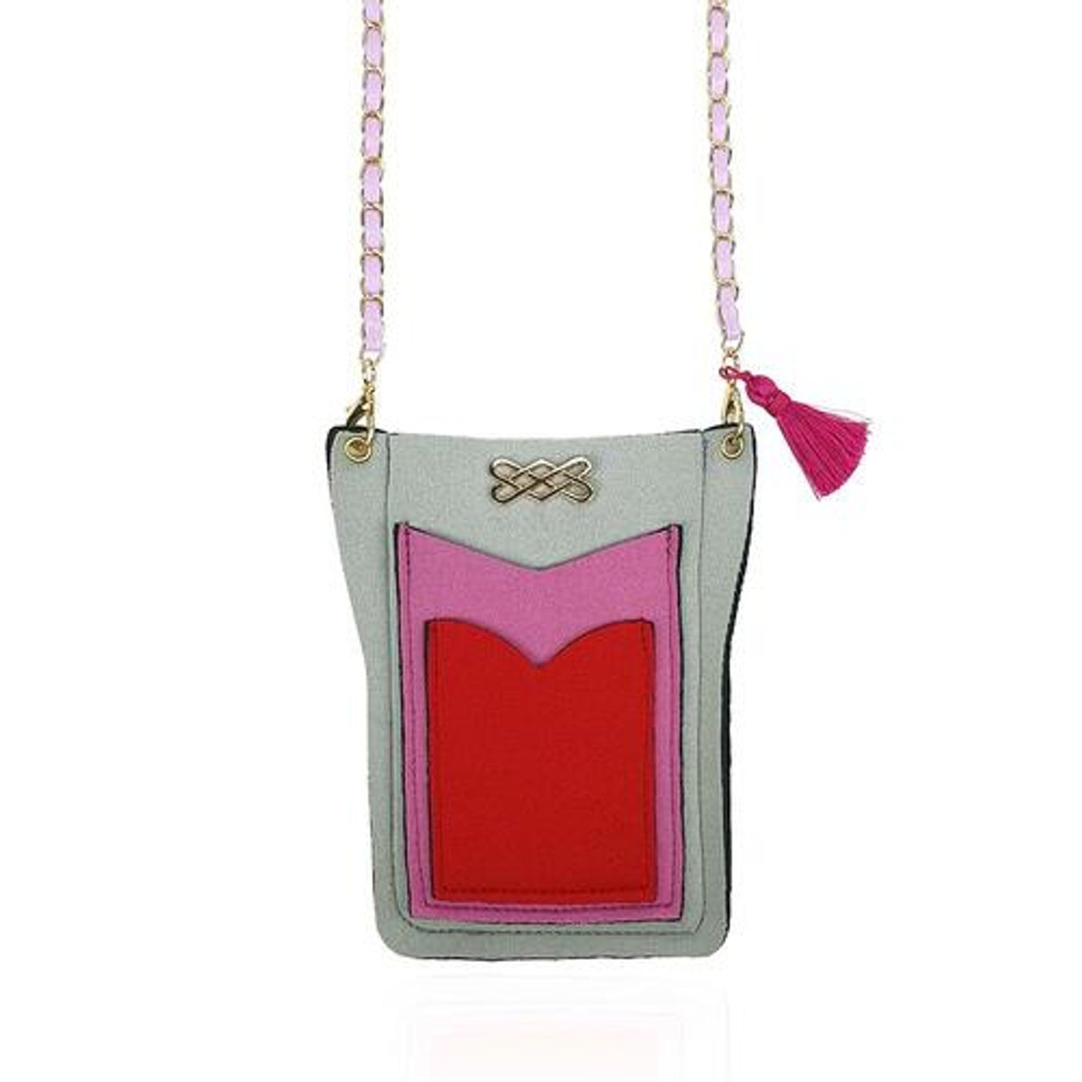 수인(SUIN) 3pocket cellphonbag- grey