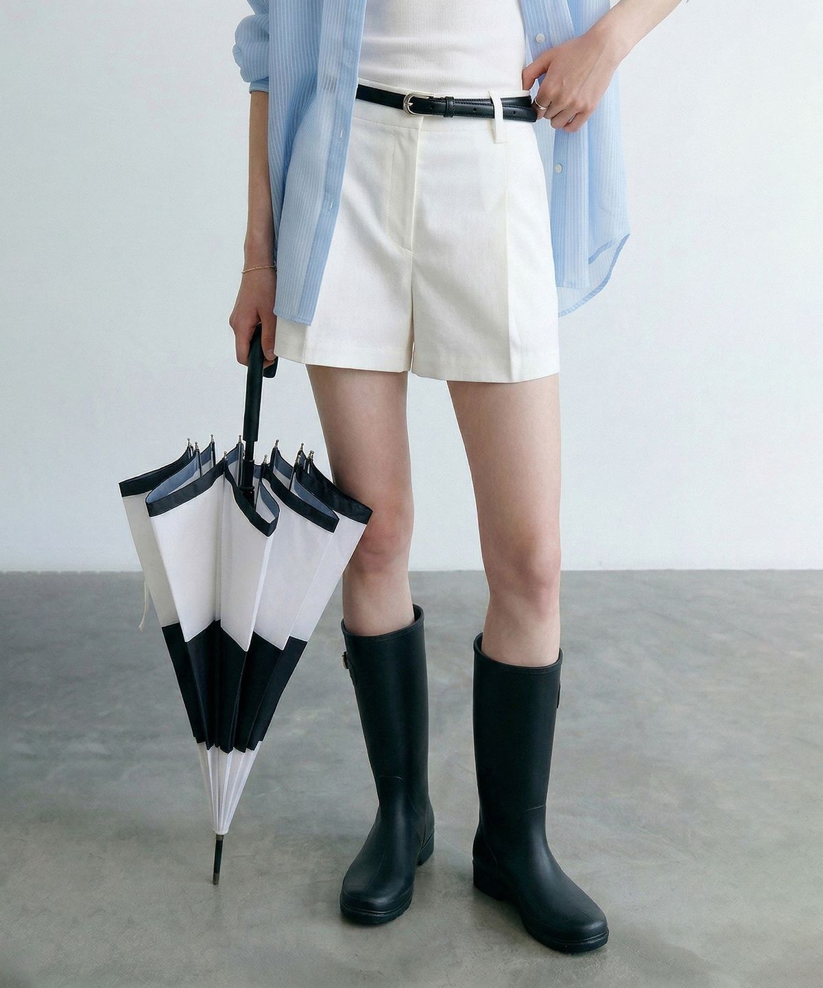 룩캐스트(LOOKAST) 모니카 턱 숏 팬츠 / MONICA TUCK SHORT PANTS_4colors