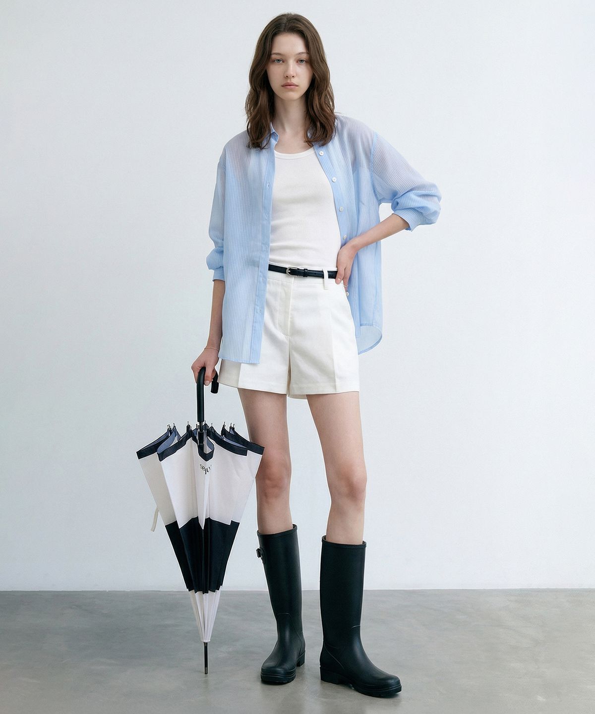 룩캐스트(LOOKAST) 모니카 턱 숏 팬츠 / MONICA TUCK SHORT PANTS_4colors