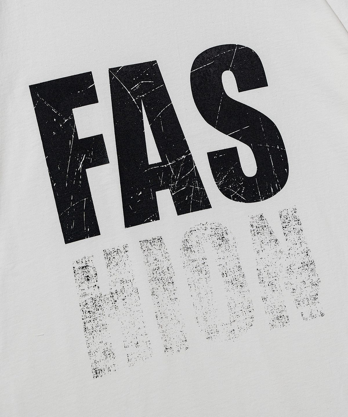 바스틱(VASTIC) FAS 스크레치 티셔츠_화이트