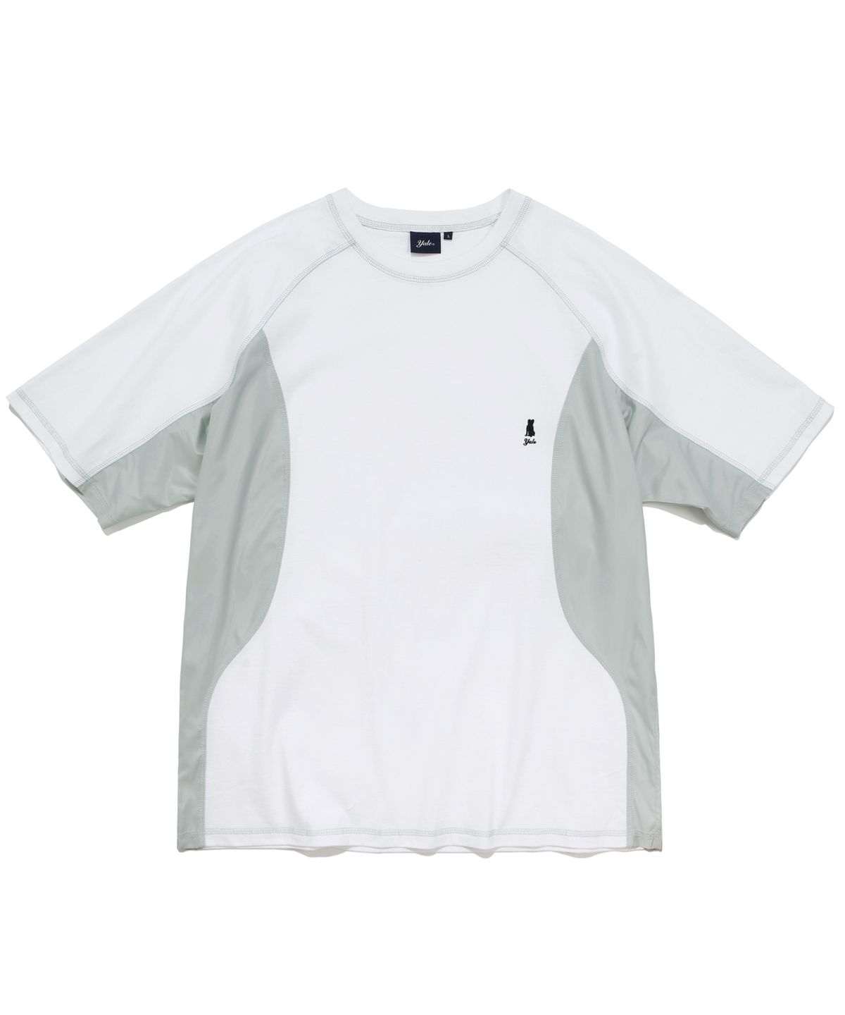 예일(YALE) MIXED SPORT TEE WHITE