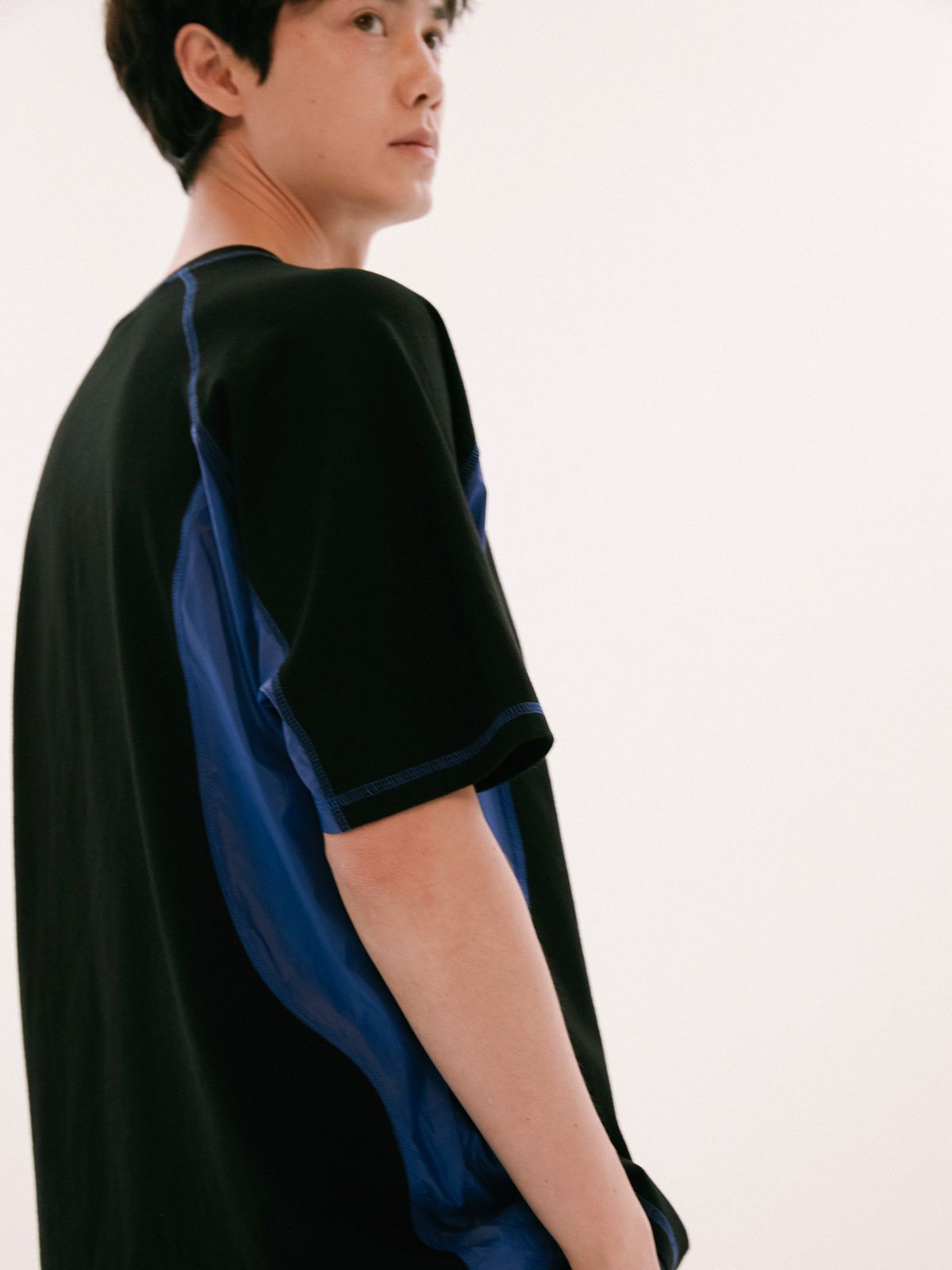 예일(YALE) MIXED SPORT TEE BLACK