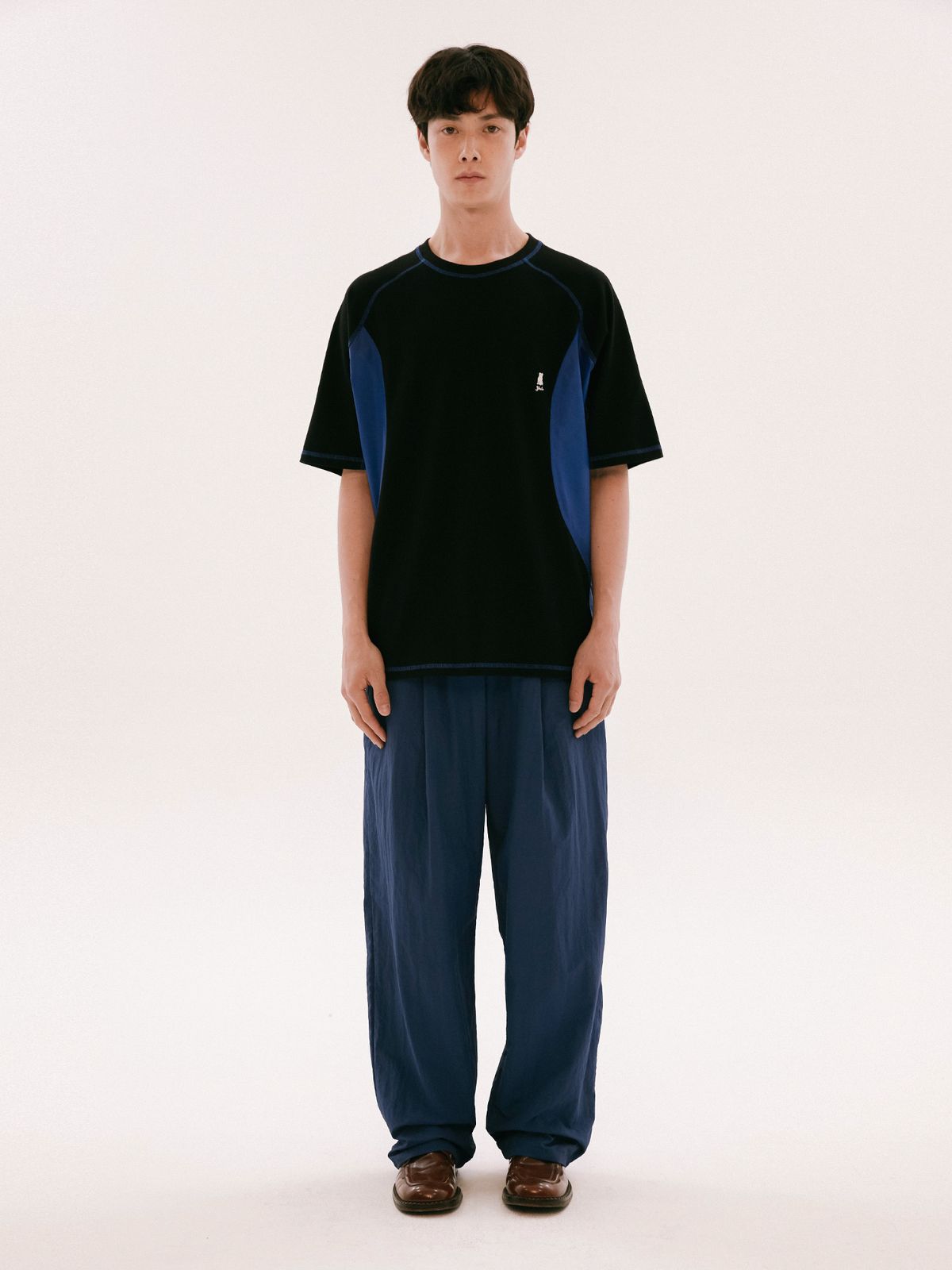 예일(YALE) MIXED SPORT TEE BLACK