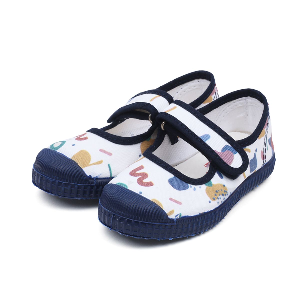 씨엔타 키즈(CIENTA KIDS) 키즈 메르세데스 벨크로 그라피코 네이비
