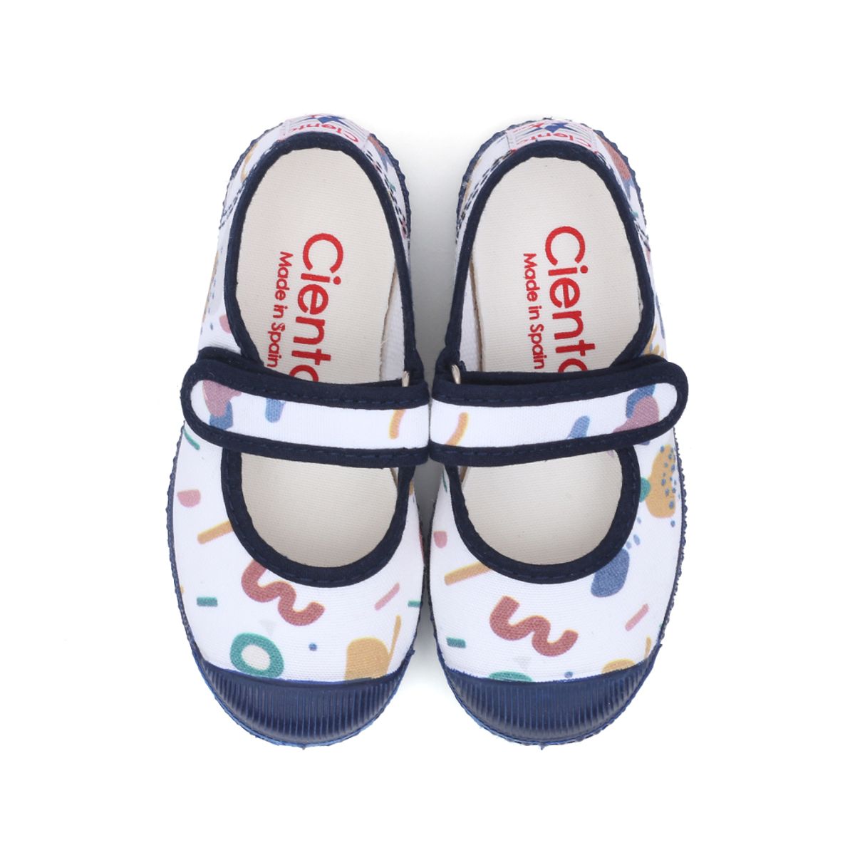 씨엔타 키즈(CIENTA KIDS) 키즈 메르세데스 벨크로 그라피코 네이비