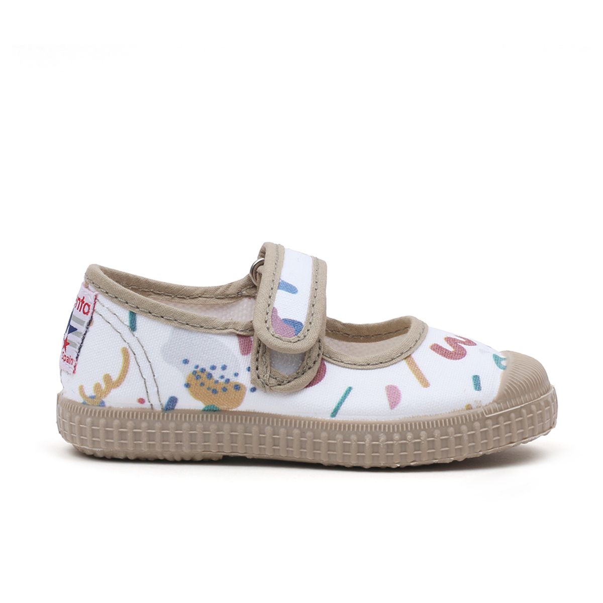 씨엔타 키즈(CIENTA KIDS) 키즈 메르세데스 벨크로 그라피코 베이지