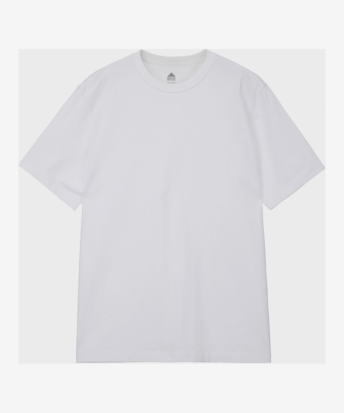 베이직하우스(BASIC HOUSE) [SET](일반+긴기장) 레이어드 오버핏 반팔티셔츠 2팩(+4cm~7cm)