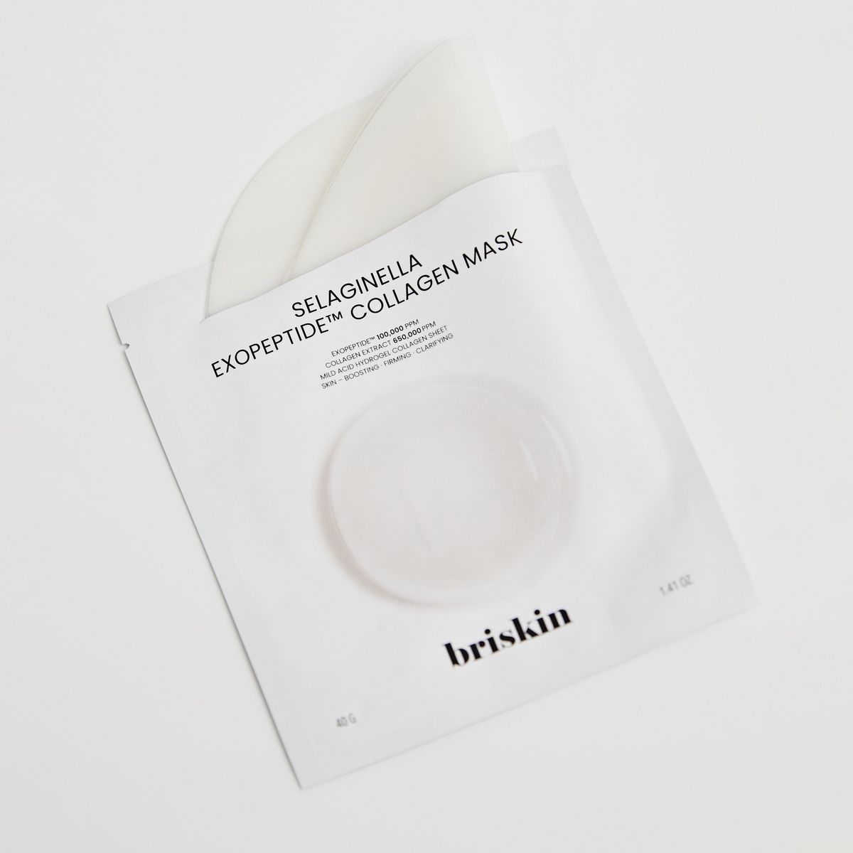 브리스킨(BRISKIN) 부활초 엑소좀 딥리프팅 콜라겐팩 40gx5ea