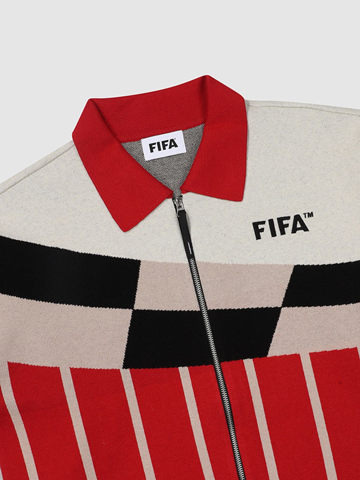피파 1904(FIFA 1904) 스웨터 집업 RED (FF31JZ30U_560)