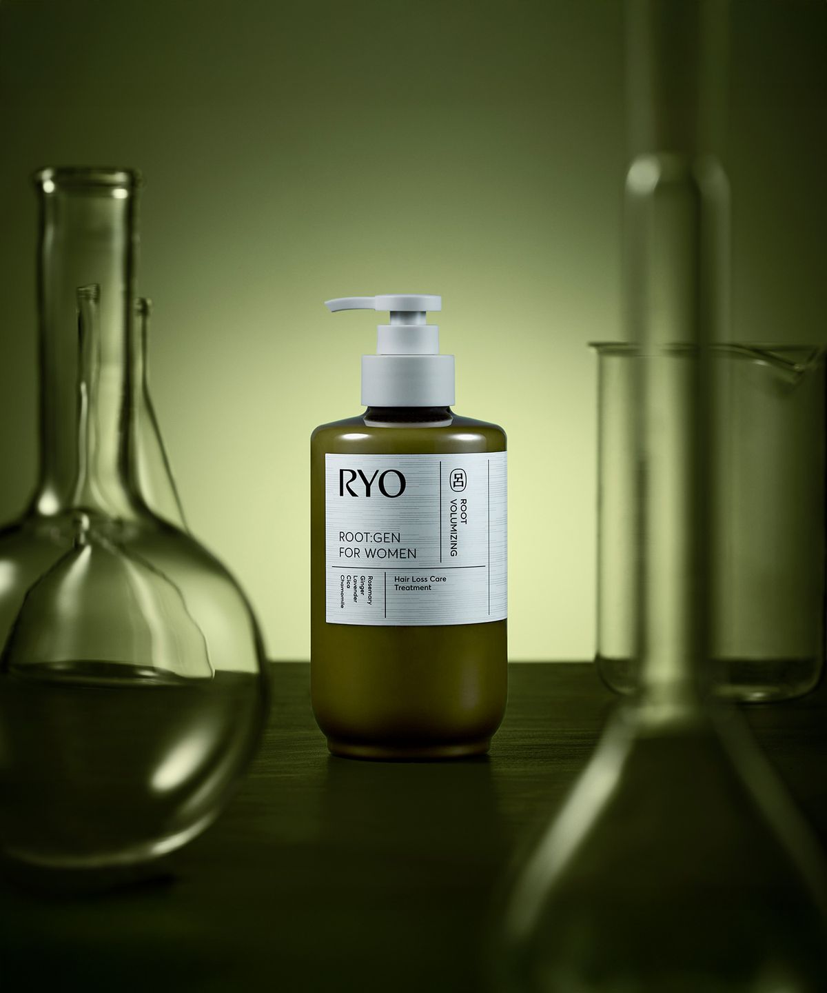 려(RYO) 루트젠 뿌리볼륨 탈모전문케어 샴푸/트리트먼트 515ml (옵션)