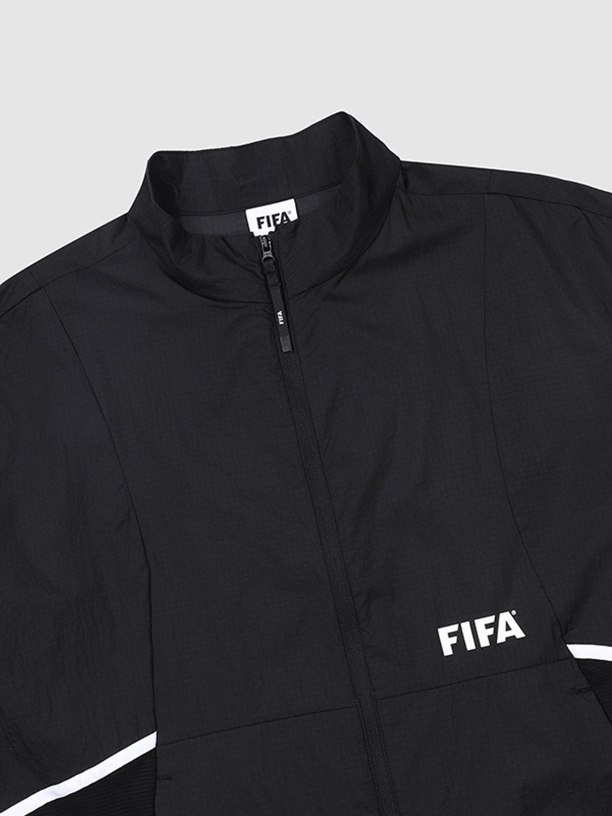 피파 1904(FIFA 1904) 우먼스 립스탑 초경량 우븐 자켓 BLACK (FF32WB51W_160)