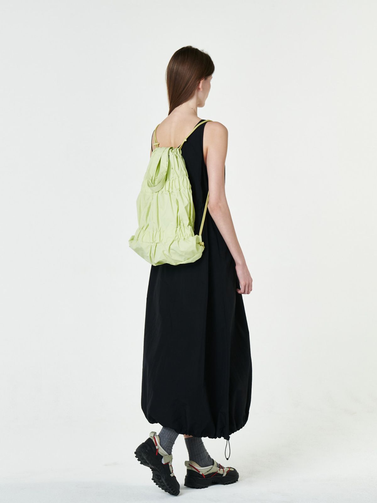 아코크(ACOC) Tiered Banding Backpack_Lime Lemon