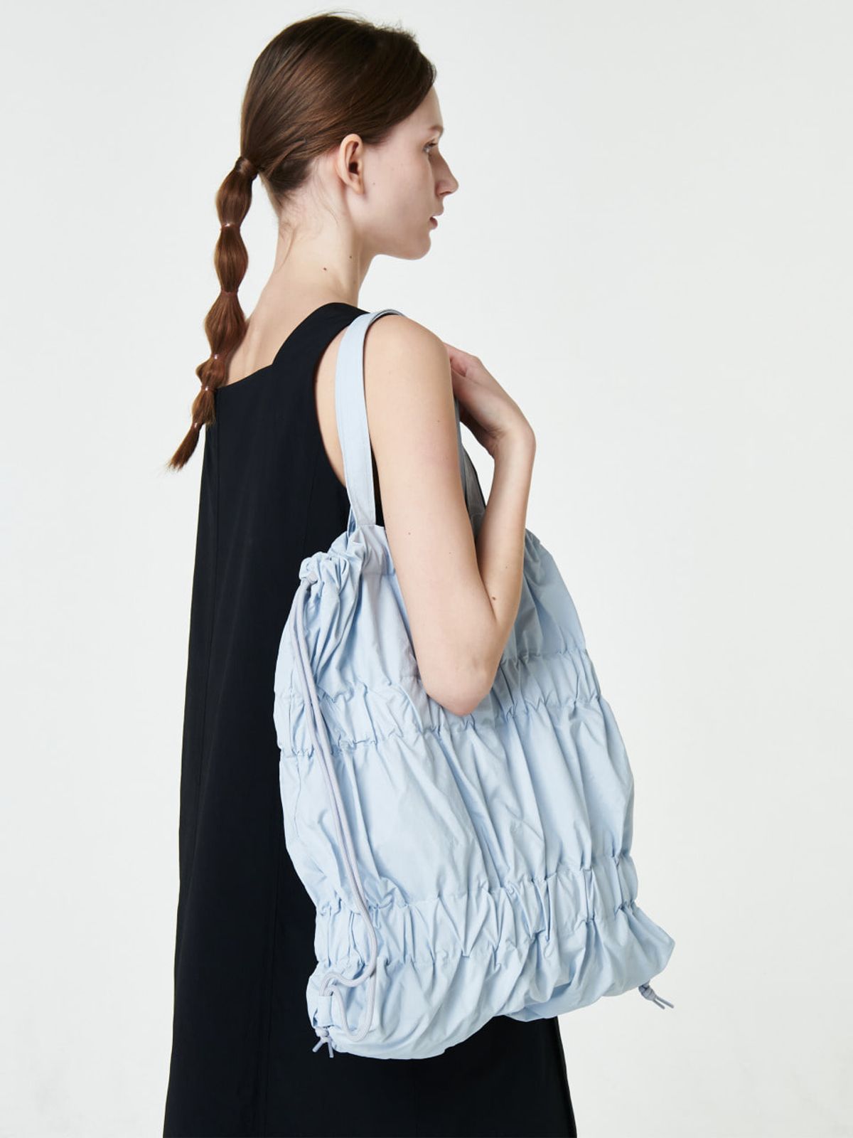 아코크(ACOC) Tiered Banding Backpack_Light Blue