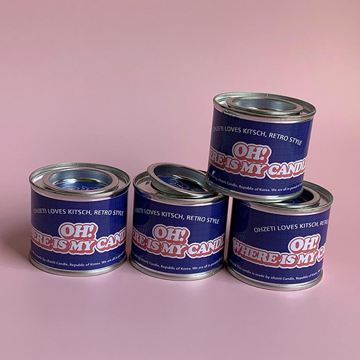 오제티캔들(OHZETI CANDLE) 미니 캐니스터 캔들