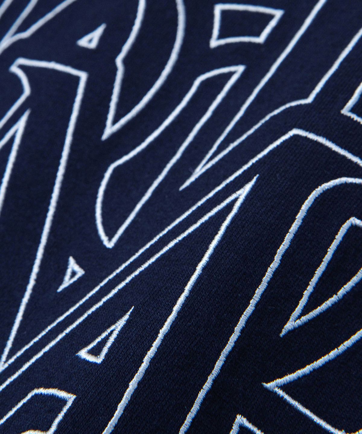 다이아몬드 레이라(DIAMOND LAYLA) DML Stitch Logo Short Sleeve T-shirt T78 Navy