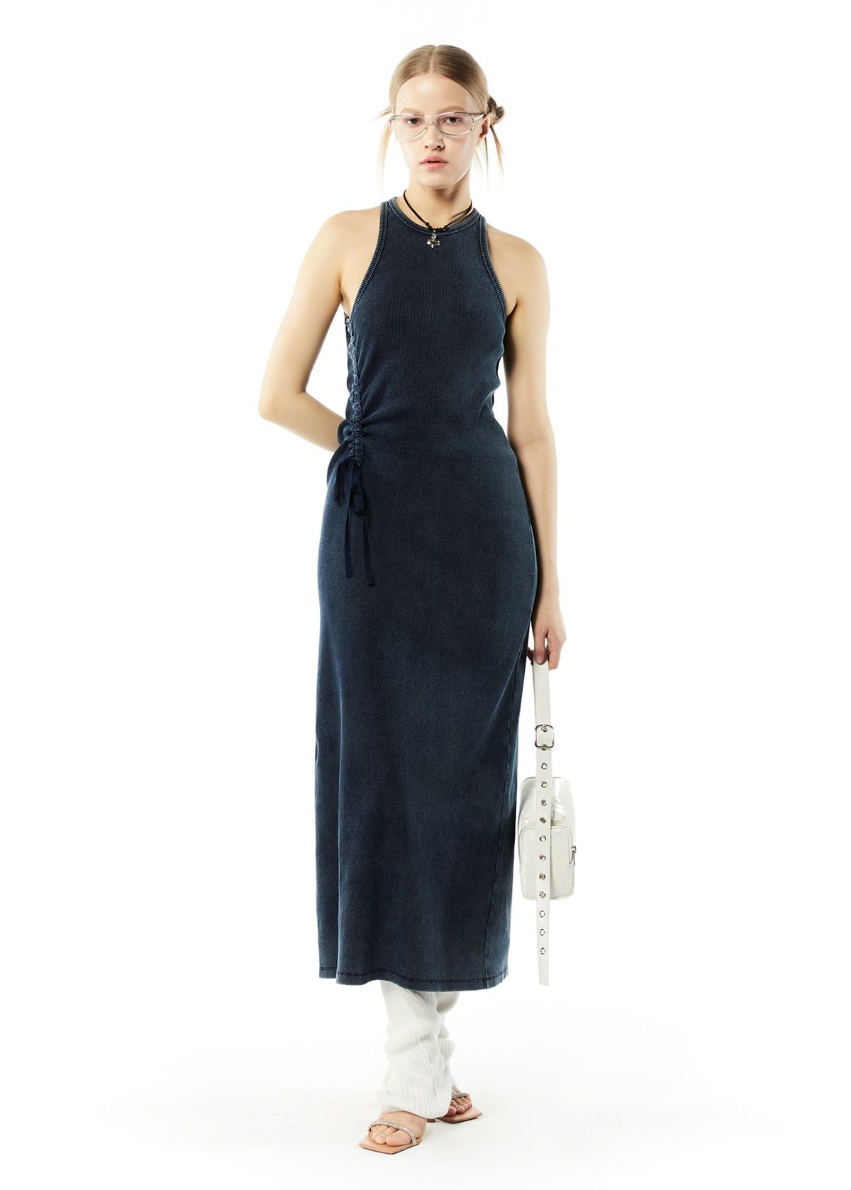 엘씨디씨티엠(LCDC™) DRAWSTRING TANK DRESS