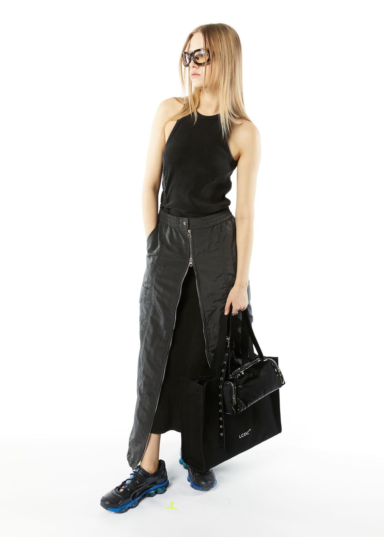 LCDC ■ TM ZIP-FRONT CARGO LONG SKIRT MUSINSA | LCDC TM ZIP-FRONT CARGO LONG SKIRT