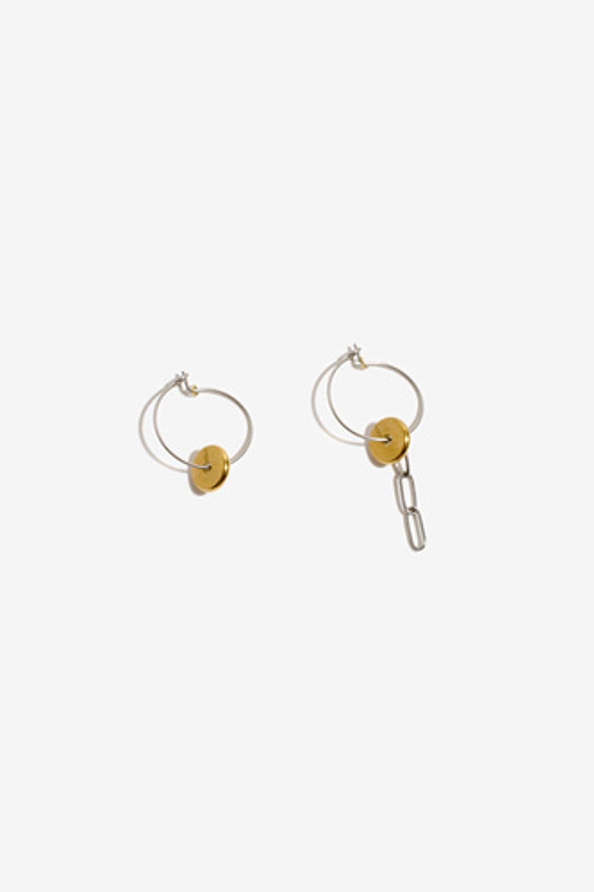 모드곤(MODGONE) 골드코인 타슬 링 귀걸이 Goldcoin Tassel ring Earring