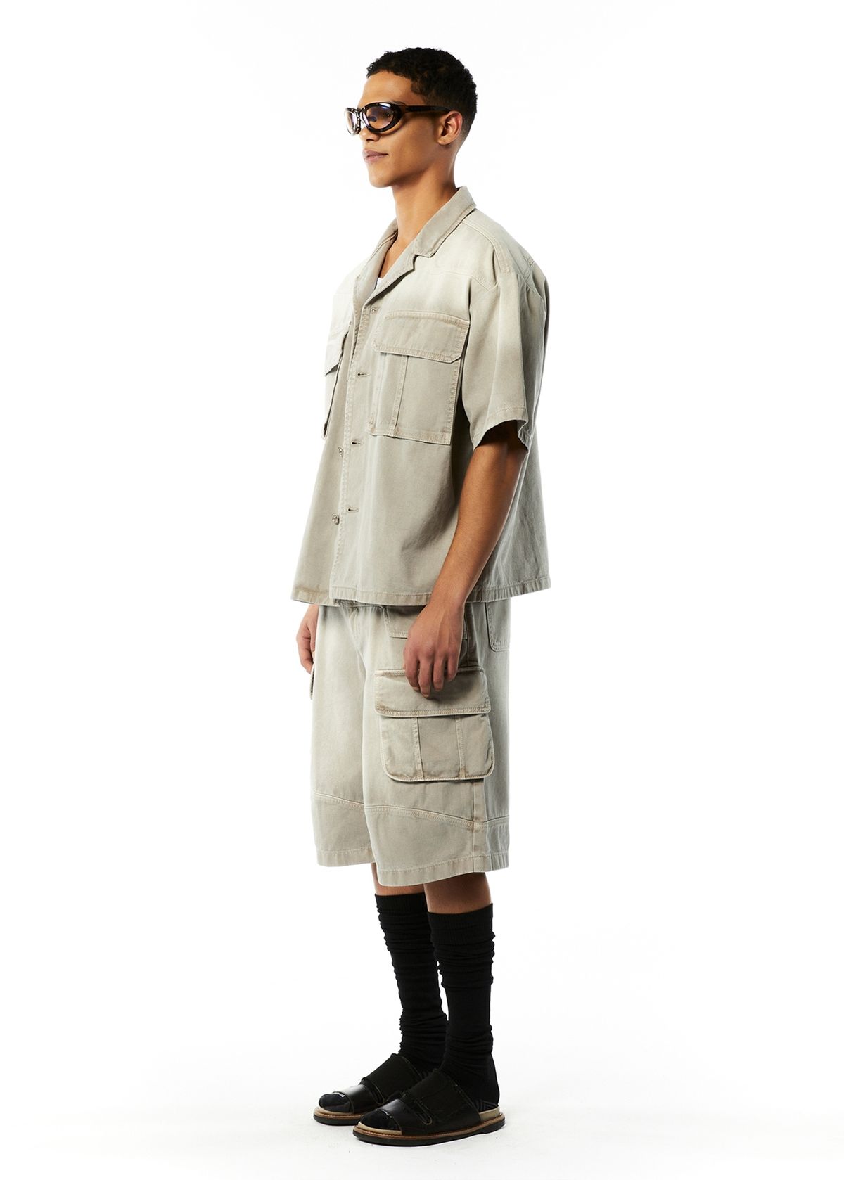 엘씨디씨티엠(LCDC™) CARGO DENIM SHIRT JACKET