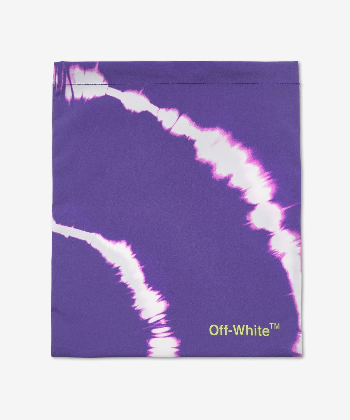오프화이트(OFF-WHITE) 타이다이 선라이즈 수영복 - 퍼플라임 / OMFD002S23FAB0033750