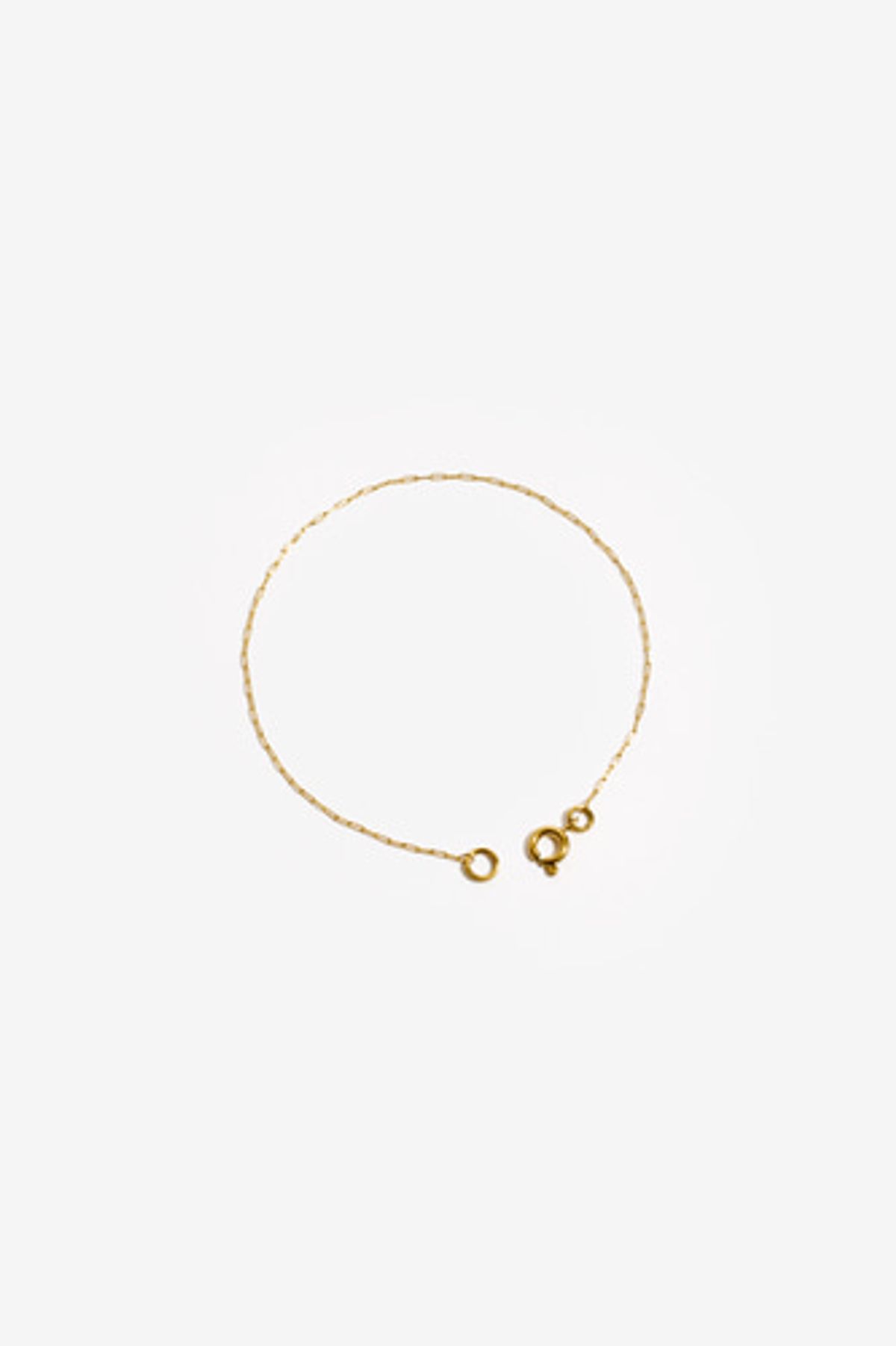 모드곤(MODGONE) 골드톤 0.8mm 체인 팔찌 Goldtone 0.8mm ChainBracelet