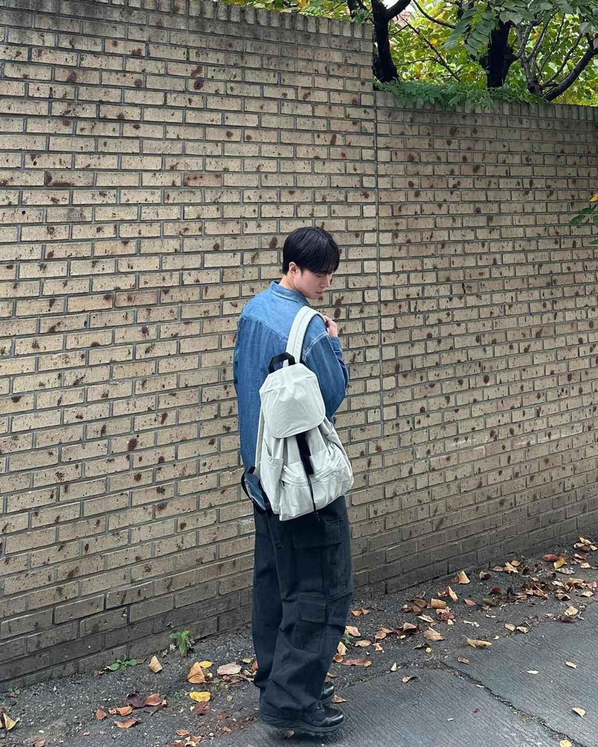 아이띵소(ITHINKSO) STRING BACKPACK 스트링 백팩