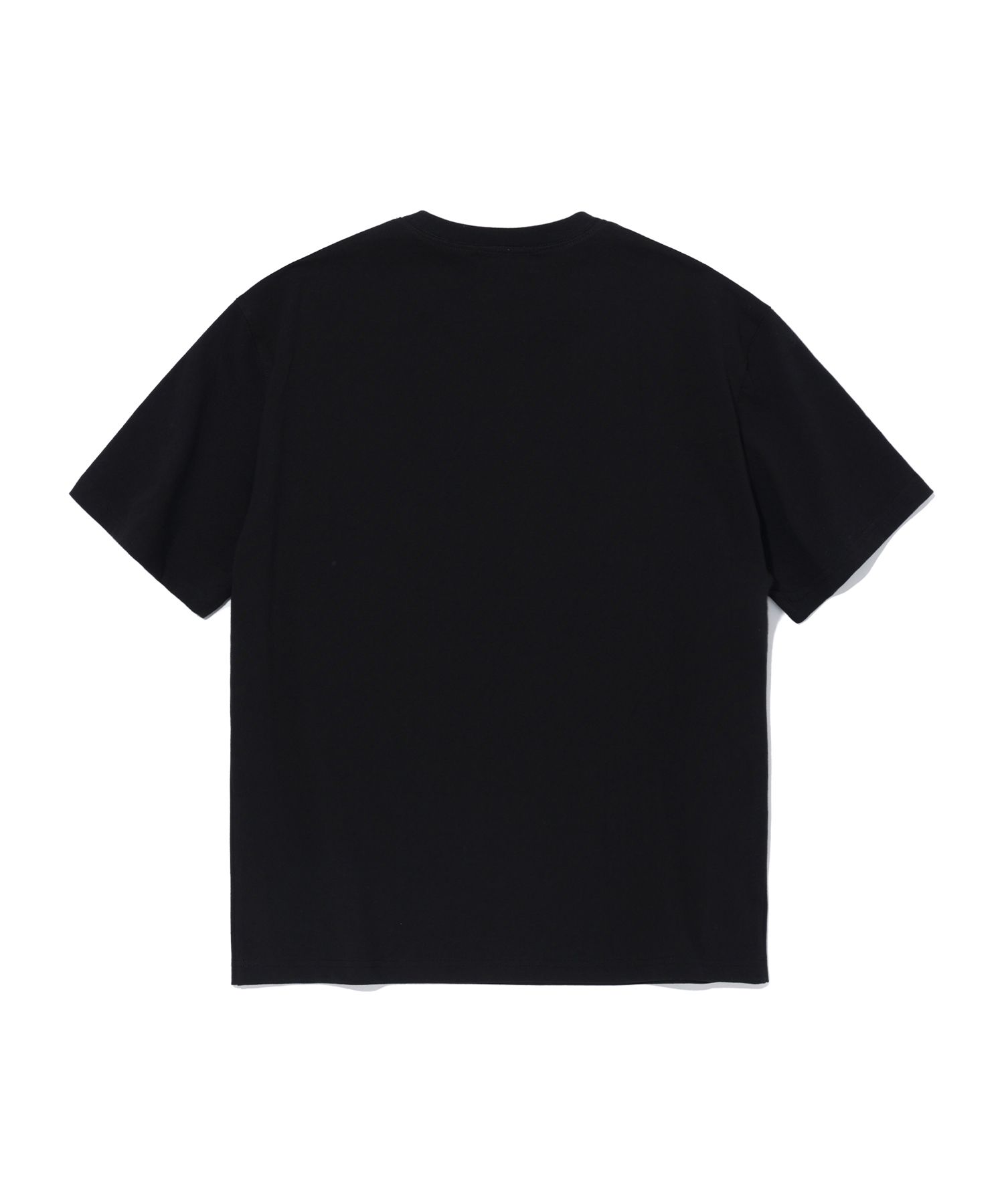 関税込★WOOALONG★Cursive lettering cotton over fit T-shirt MUSINSA | WOOALONG Cursive lettering cotton over fit T-shirt