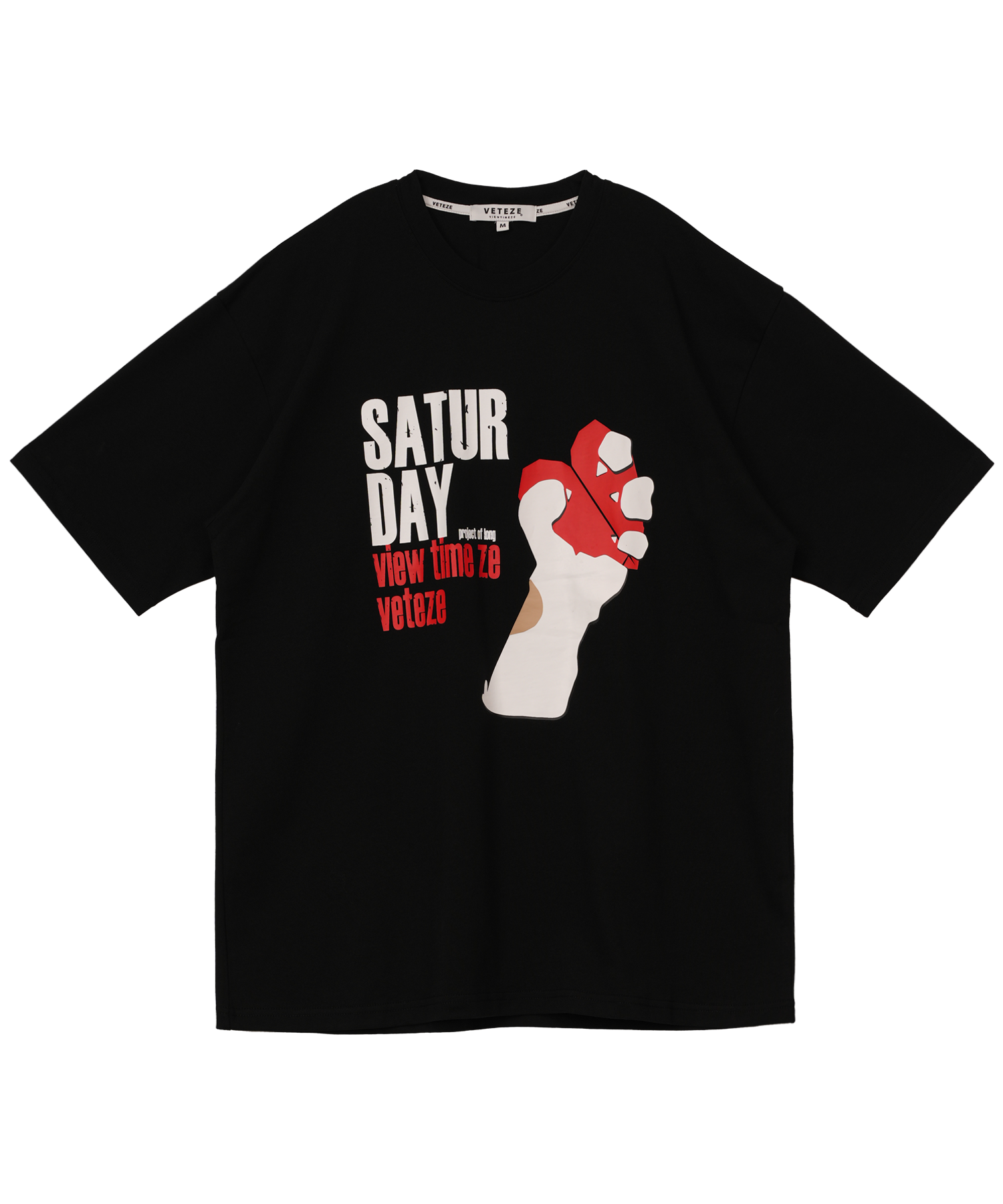 【VETEZE】23SS★ Heart Hunting Half T-shirts MUSINSA | VETEZE Heart Hunting Half T-Shirt (Charcoal)