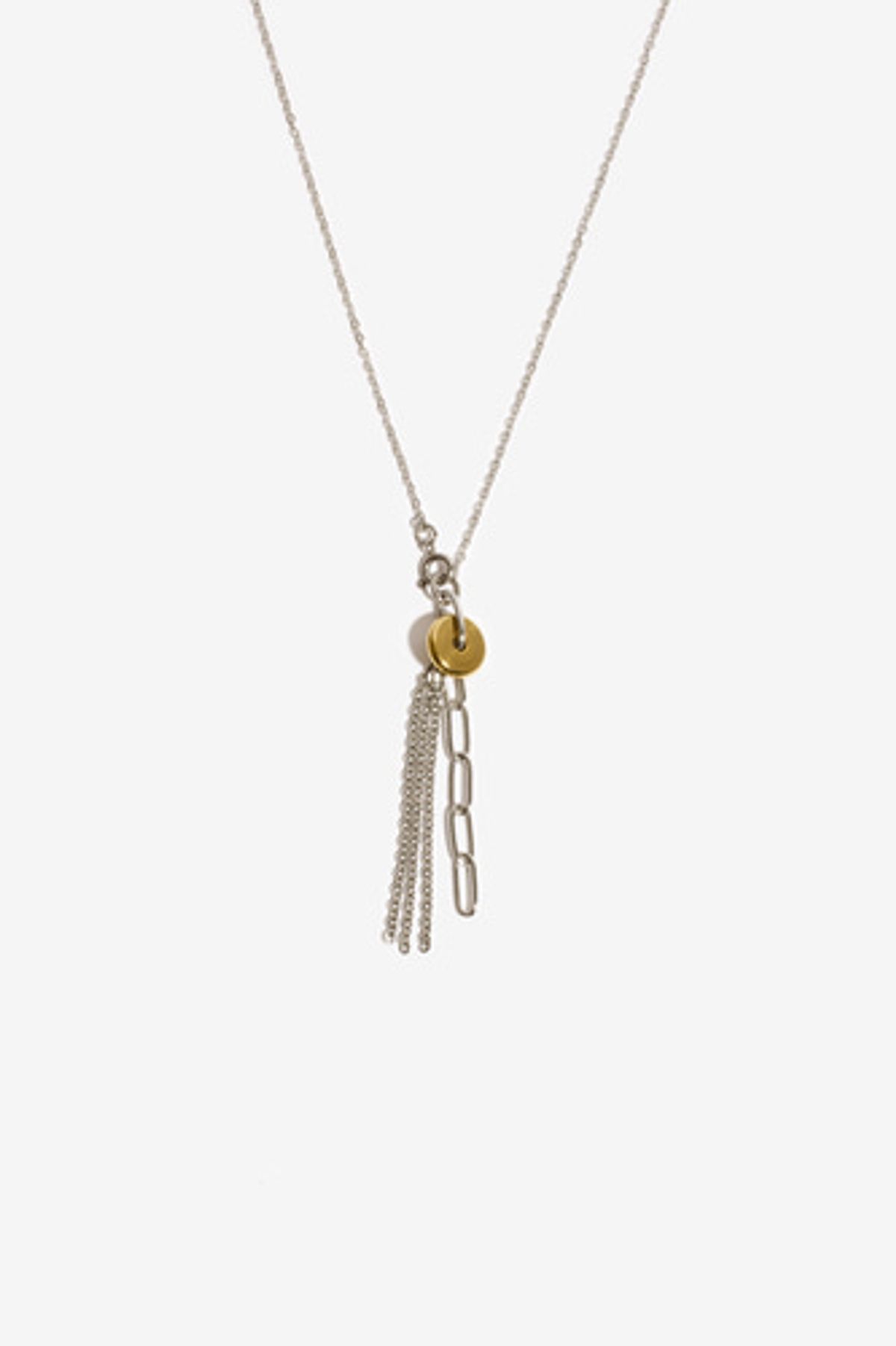 모드곤(MODGONE) 골드코인 타슬 롱 목걸이Goldcoin Tassel Long Necklace
