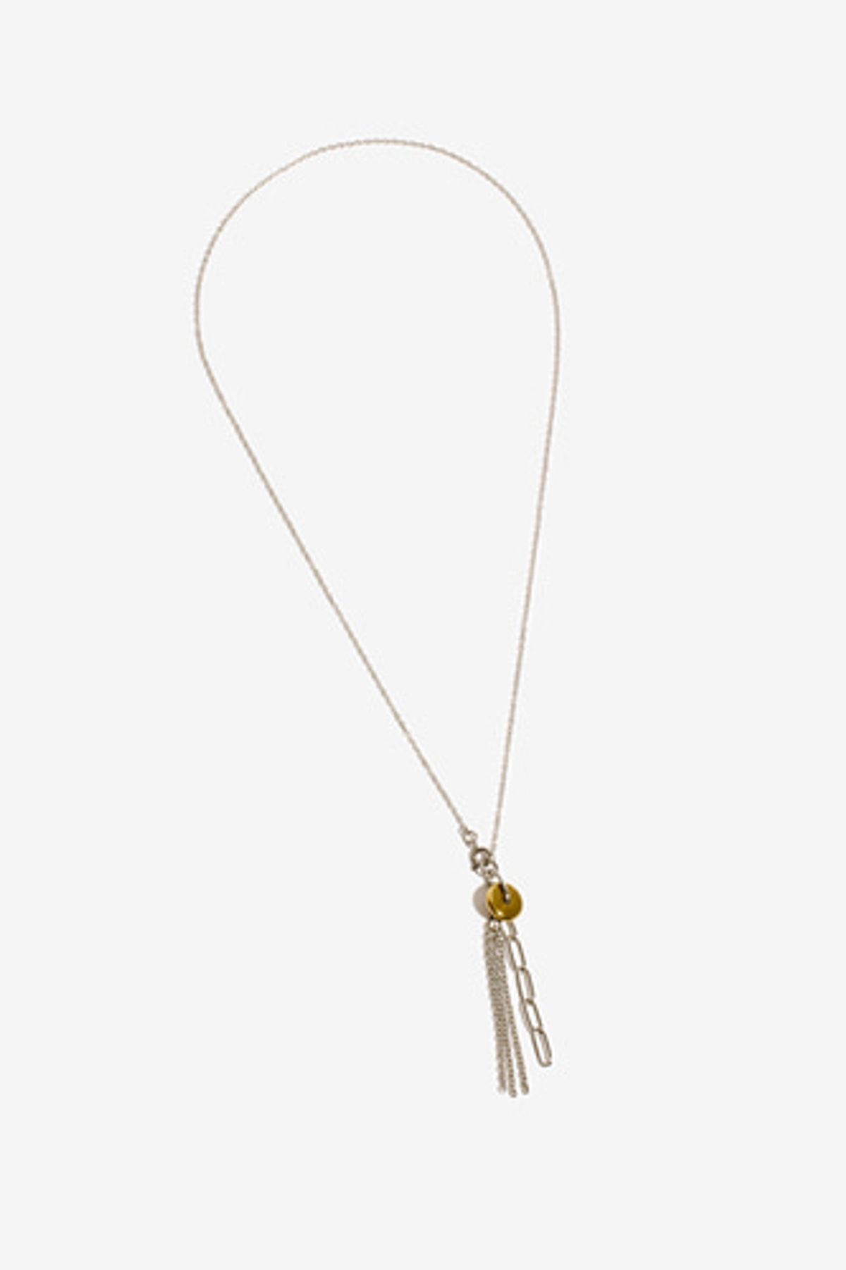 모드곤(MODGONE) 골드코인 타슬 롱 목걸이Goldcoin Tassel Long Necklace