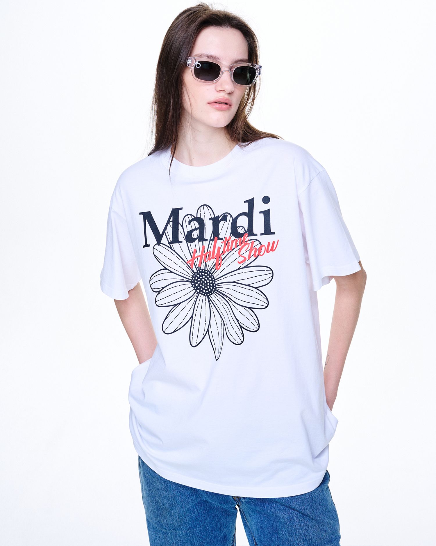 MUSINSA公式 | MARDI MERCREDI UNISEX TSHIRT FLOWERMARDI