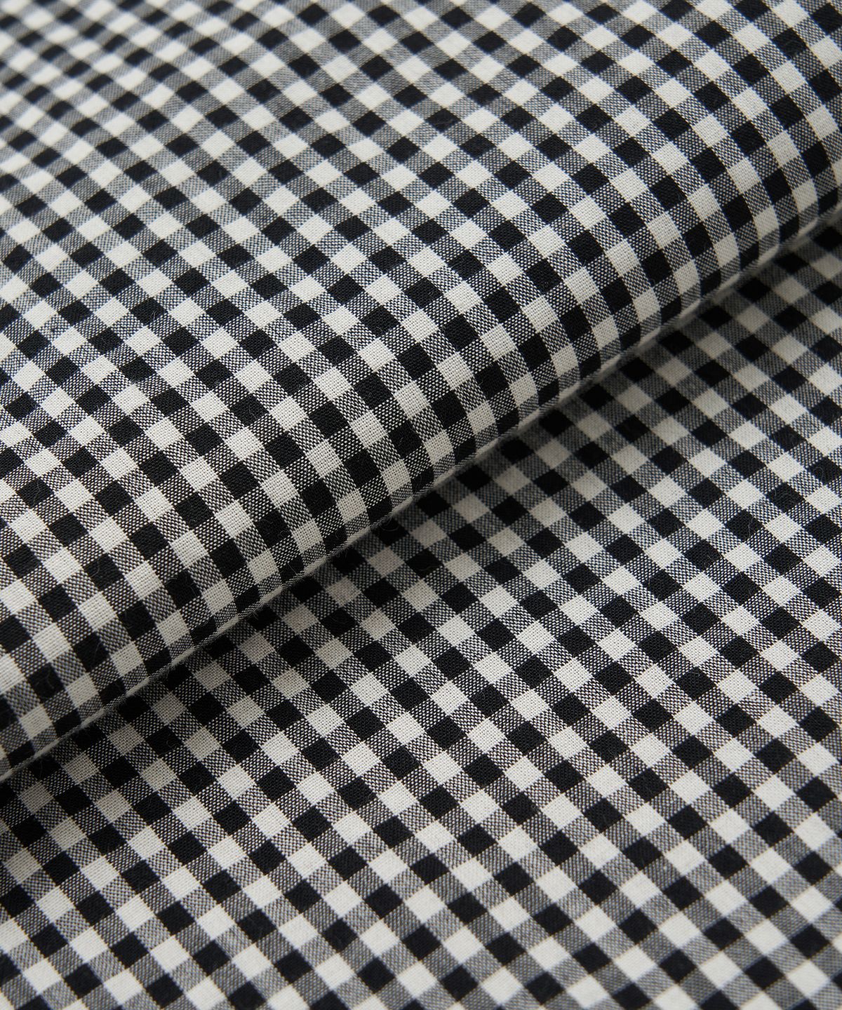 코튼벨(COTTON BELL) 와이드 플래킷 포켓 셔츠 - Black Check