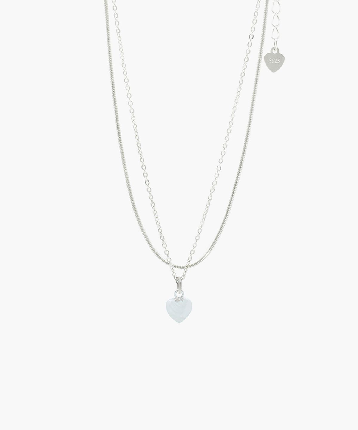 하와(HAWHA) Minimal Heart Simbol Bracelet (Silver 925)