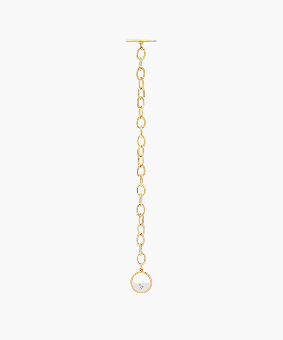 하와(HAWHA) Round Toggle Gold Bracelet