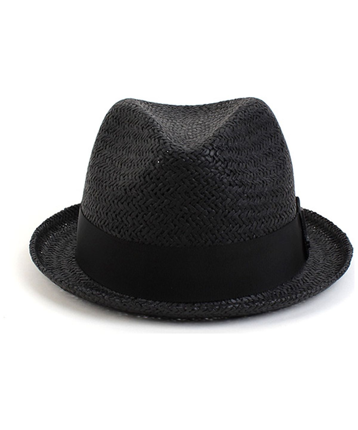 유니버셜 케미스트리(UNIVERSAL CHEMISTRY) Punk Short Black Summer Fedora 여름모자