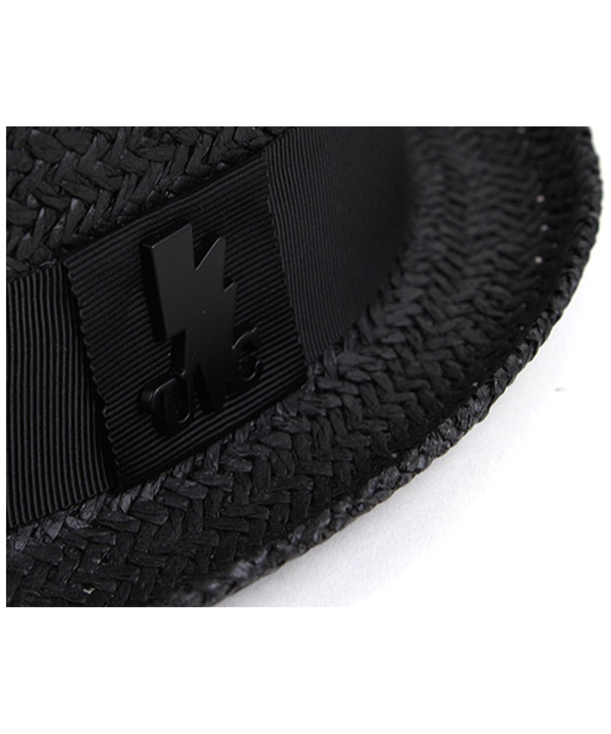 유니버셜 케미스트리(UNIVERSAL CHEMISTRY) Punk Short Black Summer Fedora 여름모자