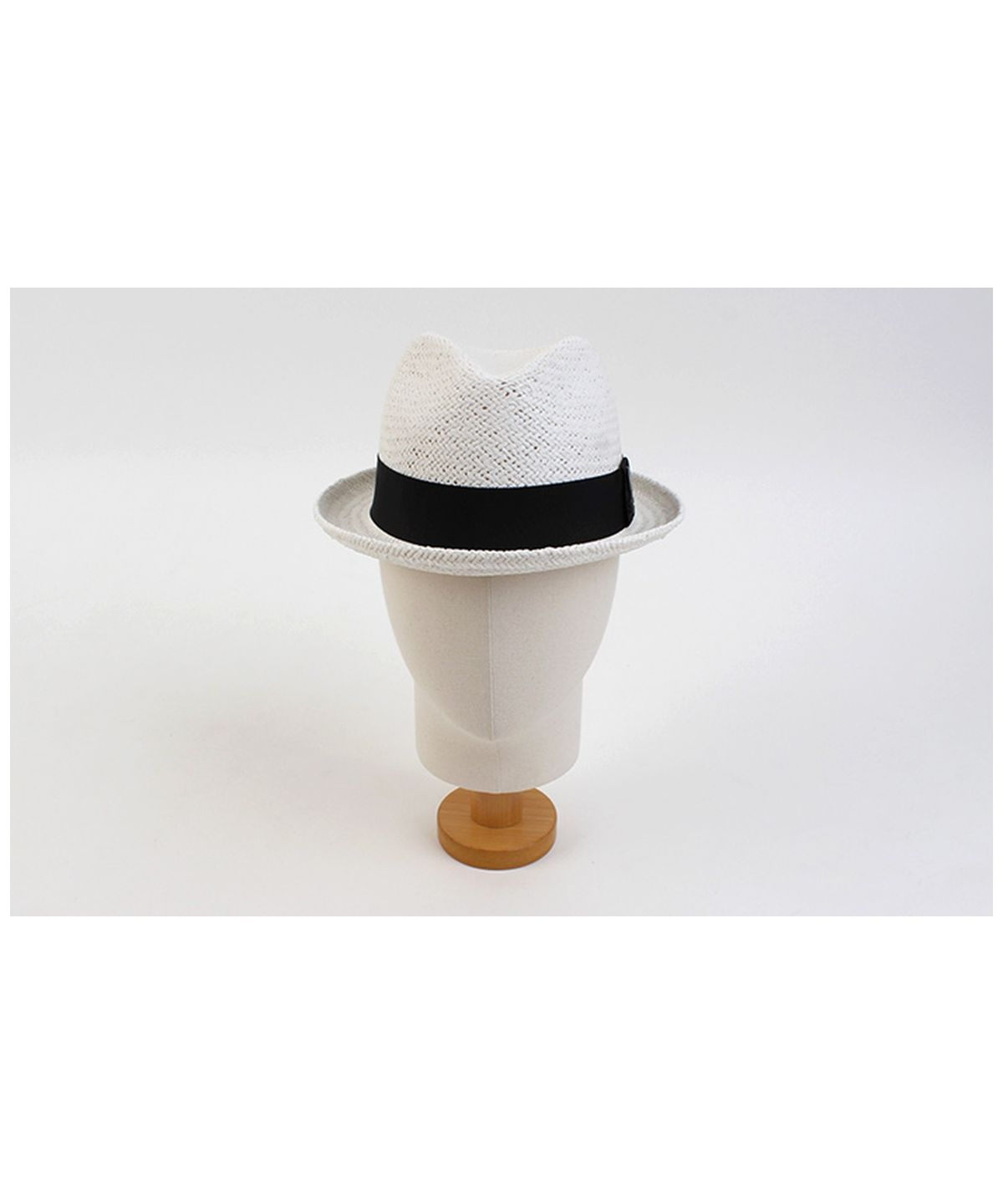 유니버셜 케미스트리(UNIVERSAL CHEMISTRY) Punk Short White Summer Fedora 여름모자