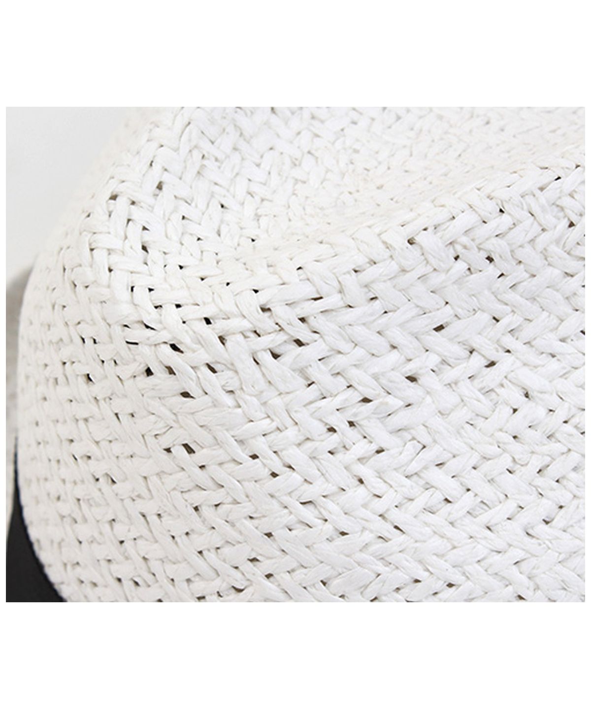 유니버셜 케미스트리(UNIVERSAL CHEMISTRY) Punk Short White Summer Fedora 여름모자