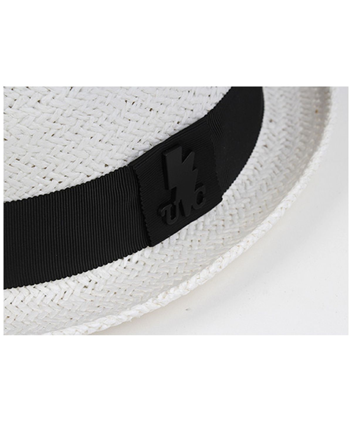 유니버셜 케미스트리(UNIVERSAL CHEMISTRY) Punk Short White Summer Fedora 여름모자