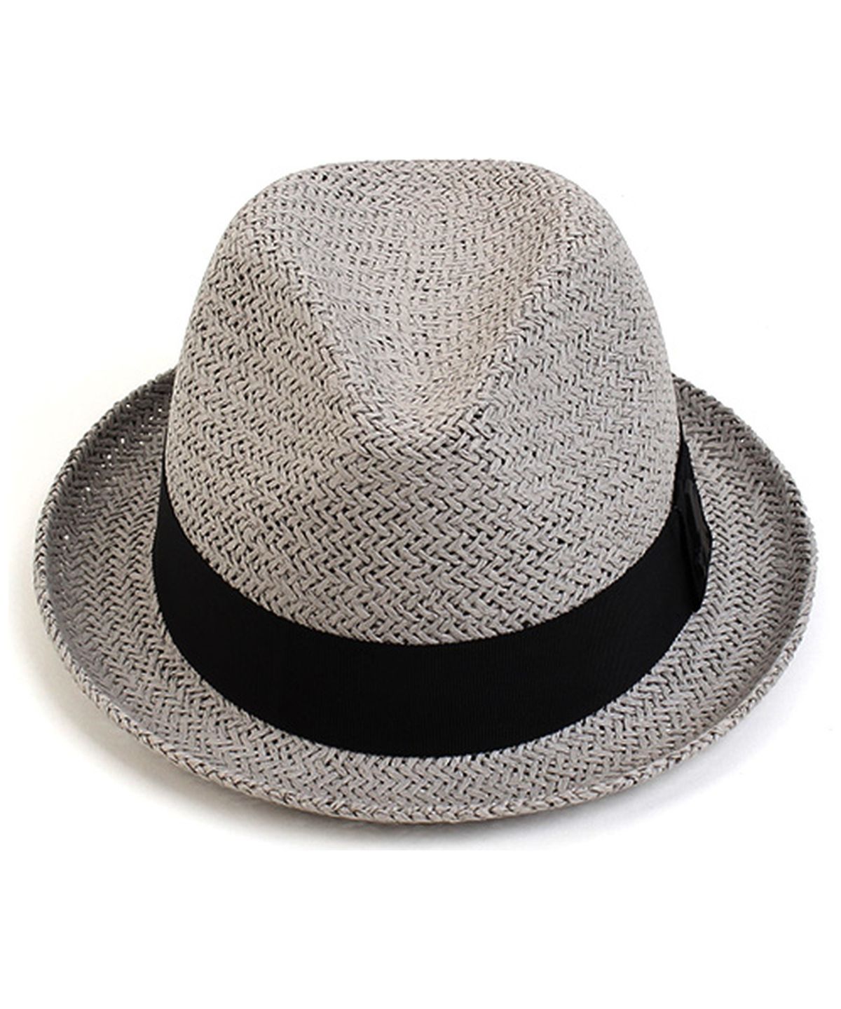유니버셜 케미스트리(UNIVERSAL CHEMISTRY) Punk Short Gray Summer Fedora 여름모자
