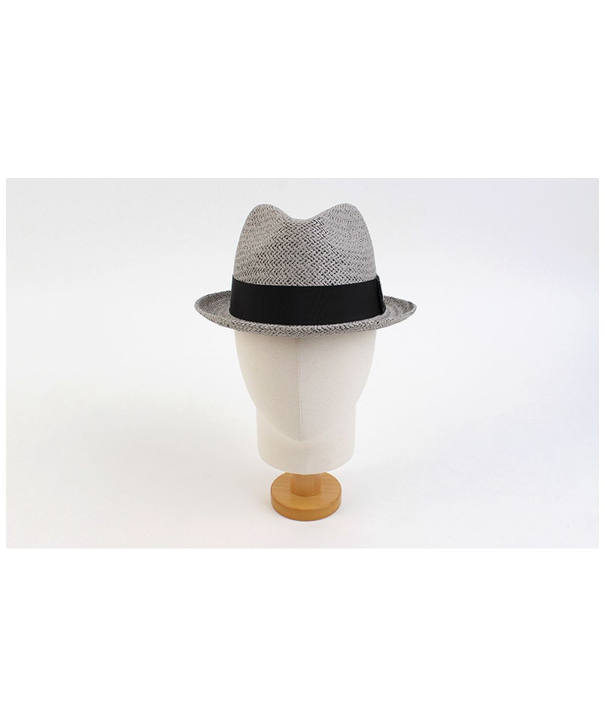 유니버셜 케미스트리(UNIVERSAL CHEMISTRY) Punk Short Gray Summer Fedora 여름모자