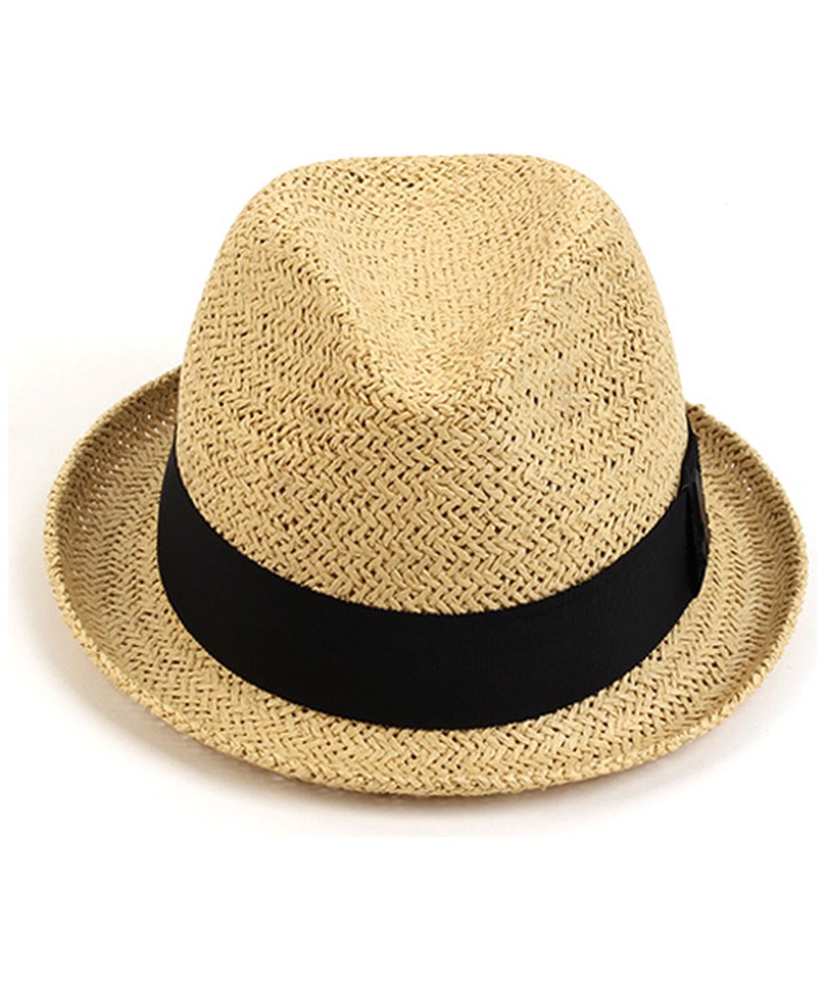 유니버셜 케미스트리(UNIVERSAL CHEMISTRY) Punk Short Beige Summer Fedora 여름모자