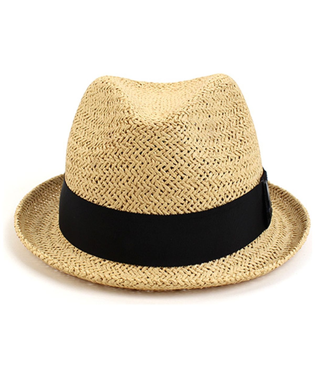 유니버셜 케미스트리(UNIVERSAL CHEMISTRY) Punk Short Beige Summer Fedora 여름모자