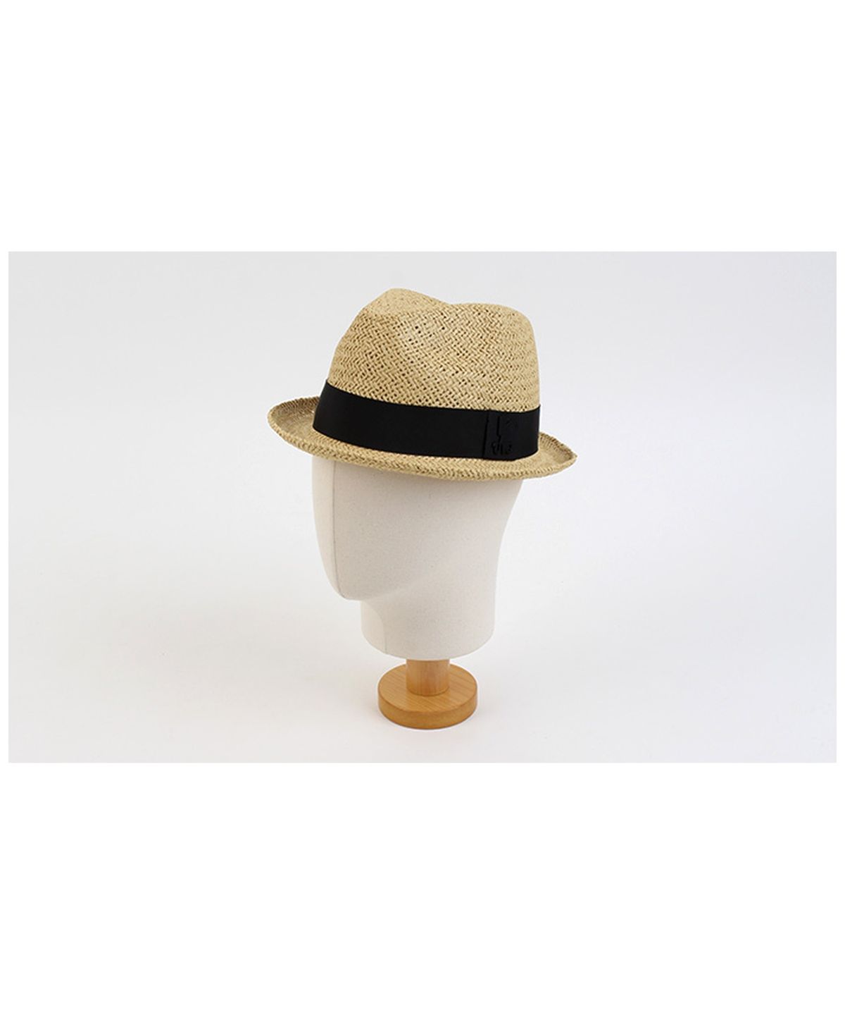 유니버셜 케미스트리(UNIVERSAL CHEMISTRY) Punk Short Beige Summer Fedora 여름모자