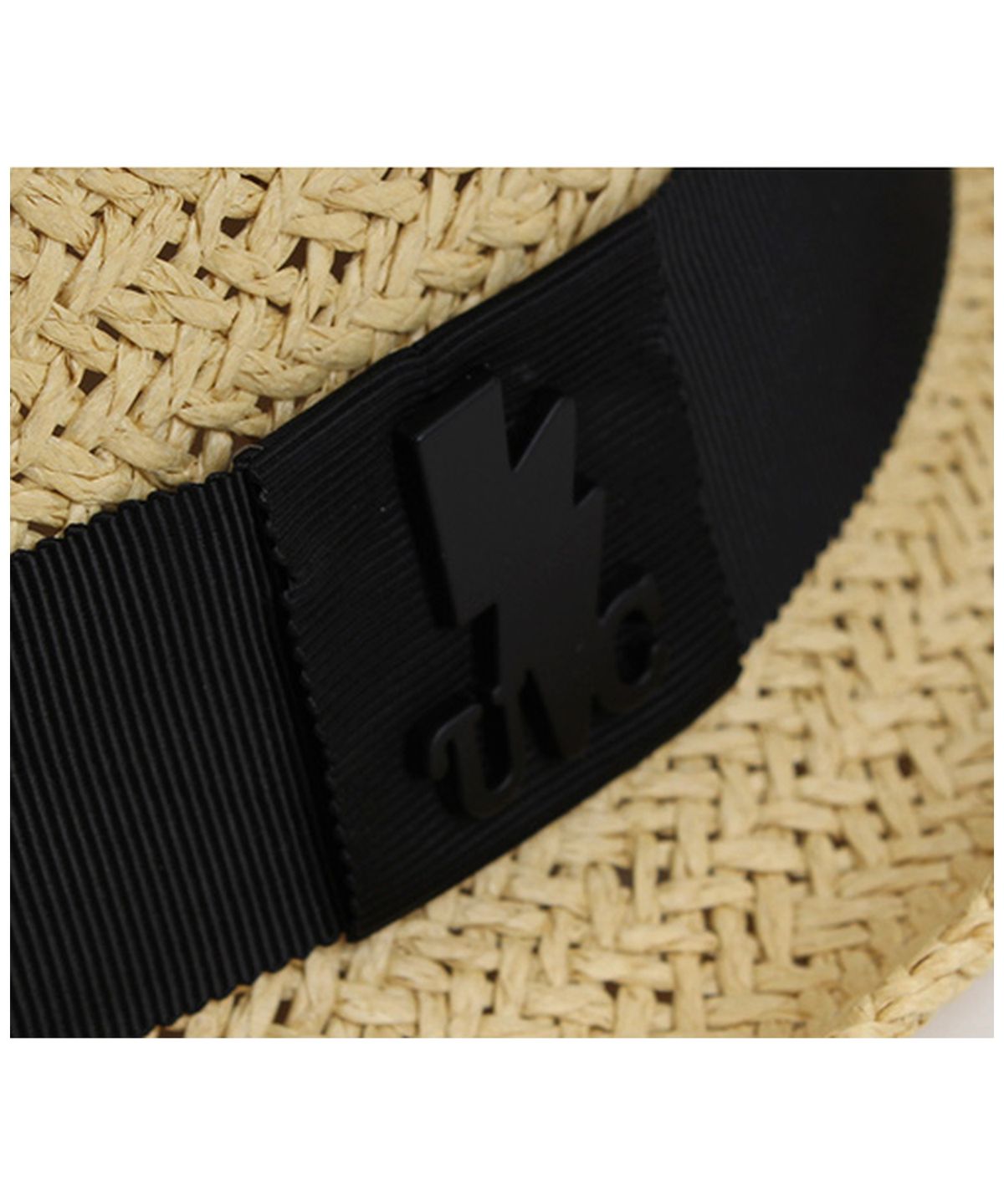 유니버셜 케미스트리(UNIVERSAL CHEMISTRY) Punk Short Beige Summer Fedora 여름모자