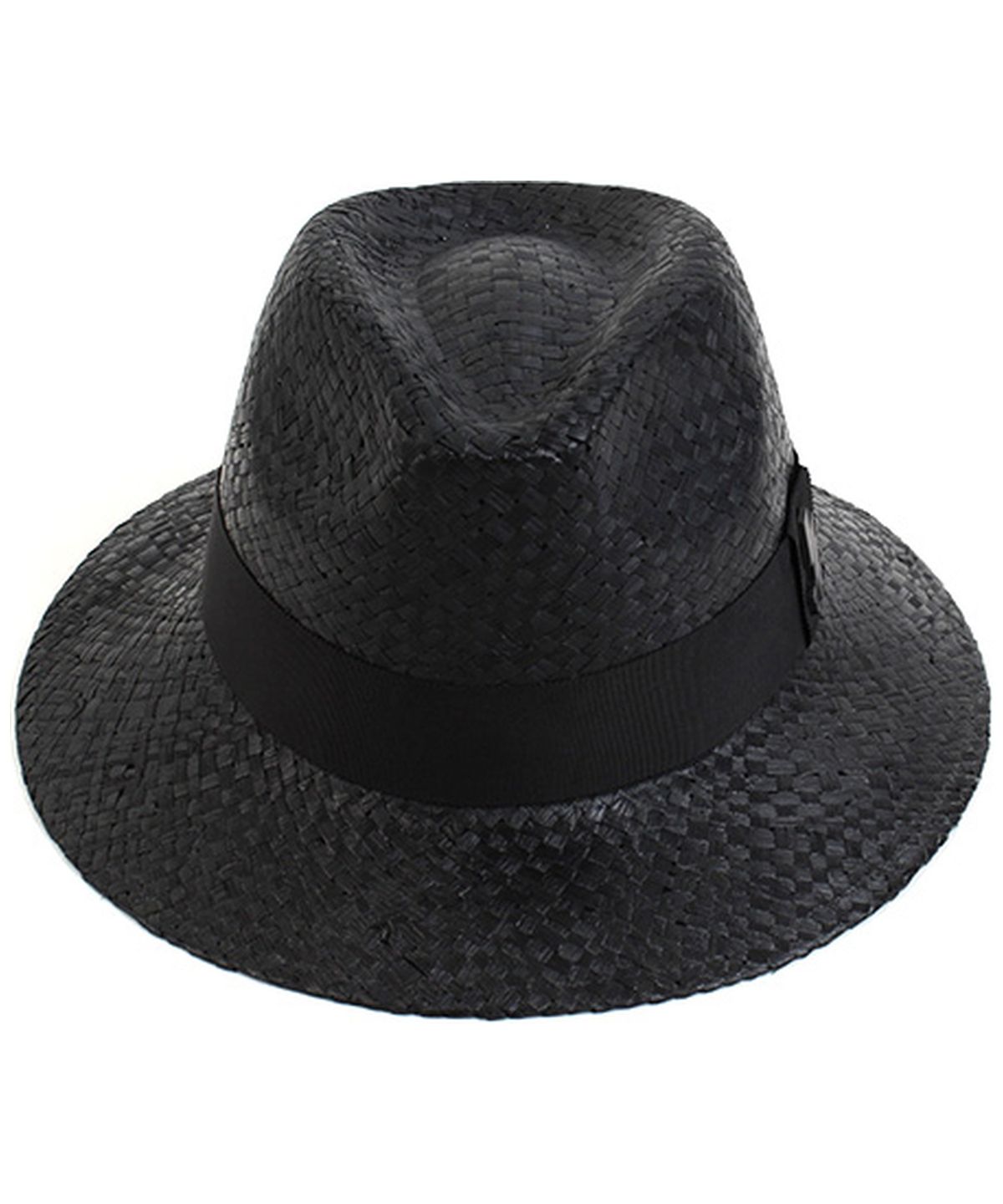 유니버셜 케미스트리(UNIVERSAL CHEMISTRY) Bahama Black Summer Fedora 여름모자