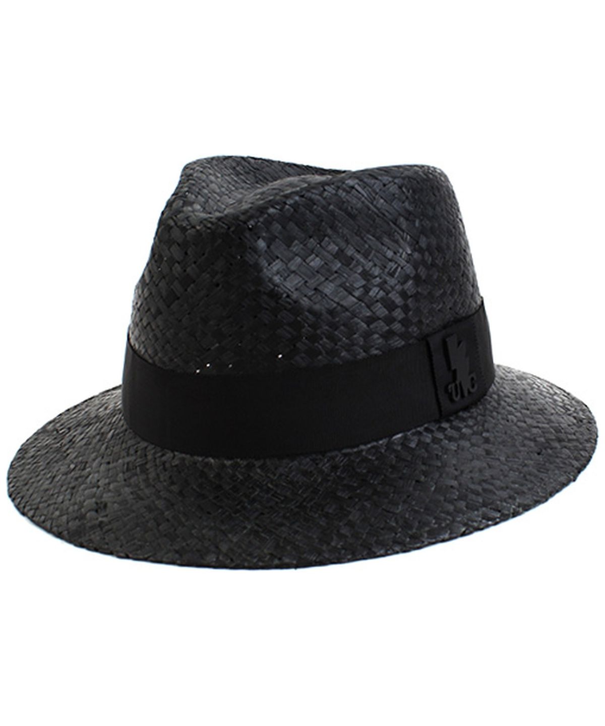 유니버셜 케미스트리(UNIVERSAL CHEMISTRY) Bahama Black Summer Fedora 여름모자