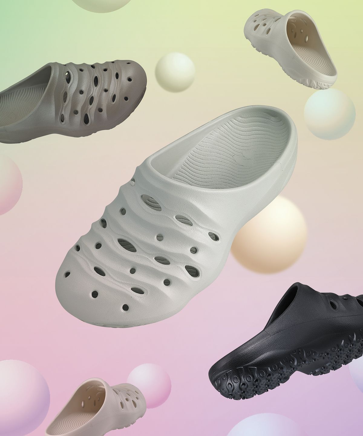 비트로(VITRO) 아웃도어 슬리퍼 패블 PEBBLE(BLACK)