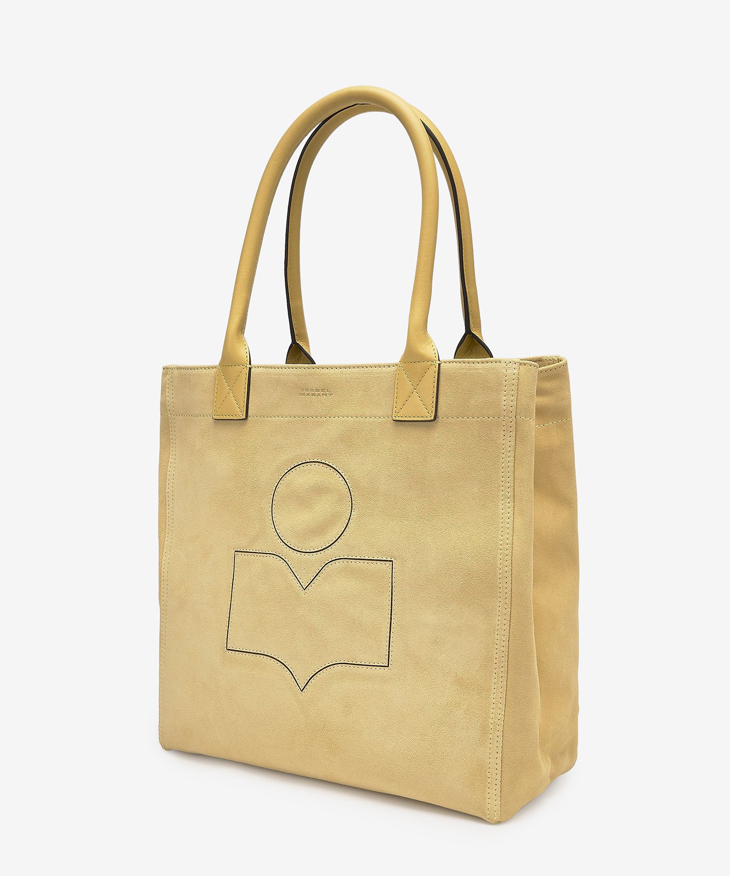 MUSINSA | ISABEL MARANT Small Suede Yenky Logo Tote Bag