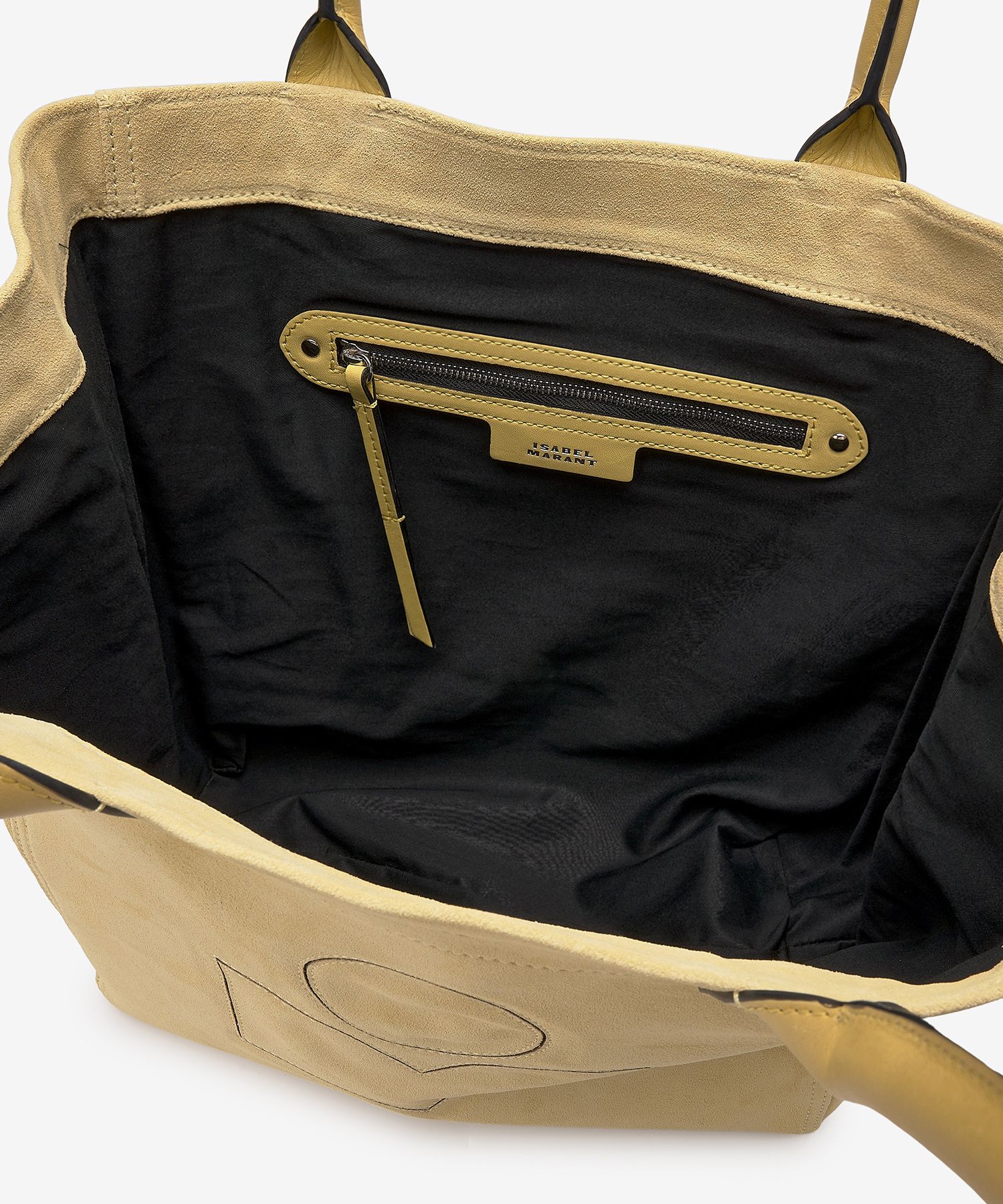 MUSINSA | ISABEL MARANT Small Suede Yenky Logo Tote Bag